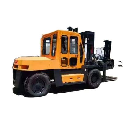 10 Ton TCM FD100 Used Forklift with Diesel Engine and Good Condition