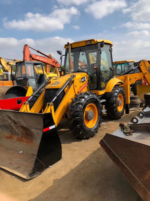 Second Hand JCB 4CX Backhoe Loader with Original Engine Used 3CX 4CX JCB Backhoe