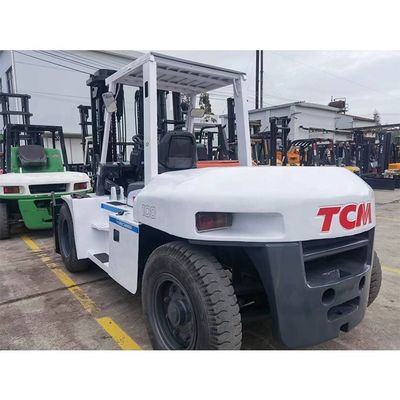 Used FD100 10T TCM Forklift Original from Japan Excellent at with Routine Fork Length