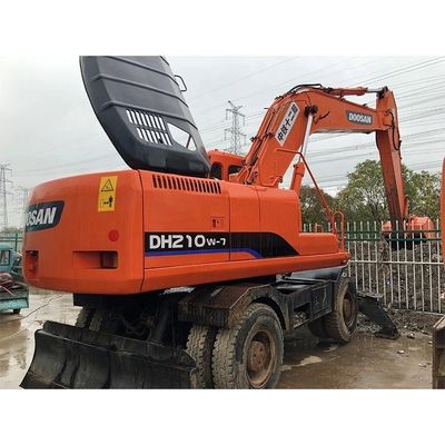 2020 Used Doosan DH210W-7 Excavators Wheel Excavators from Korea Original Doosan Engine