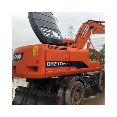 2020 Used Doosan DH210W-7 Excavators Wheel Excavators from Korea Original Doosan Engine