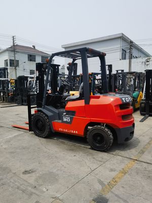 3T Diesel Forklift Toyota 7F30 8F30 for Farms Used ToyotaFDZN30 in Good Condition