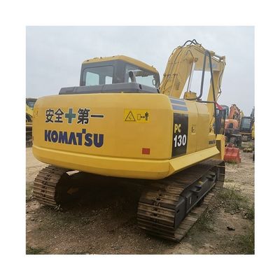 Original Engine 13TON Used Mini Excavator Komatsu PC130-7 PC120 PC130 with Hydraulic Thumb