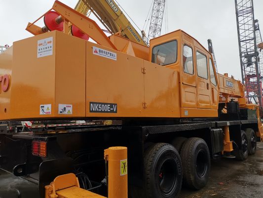 Max. Lifting Height 42m Used KATO NK500E-V NK500E5 NK500 NK500E KATO500 Truck Crane