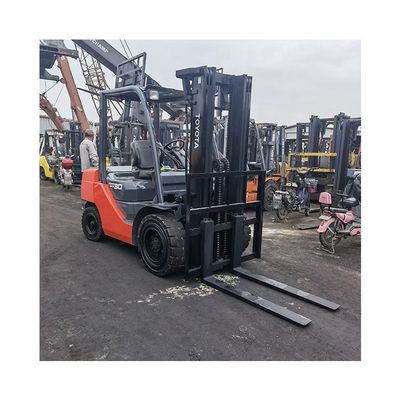Manufacture 3.5 Ton Diesel Forklift with Semi Lifter Pallet Truck and Routine Fork Width