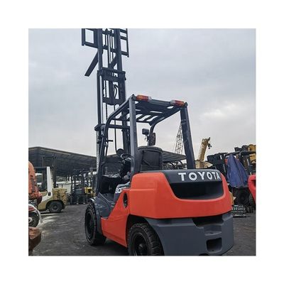 Manufacture 3.5 Ton Diesel Forklift with Semi Lifter Pallet Truck and Routine Fork Width