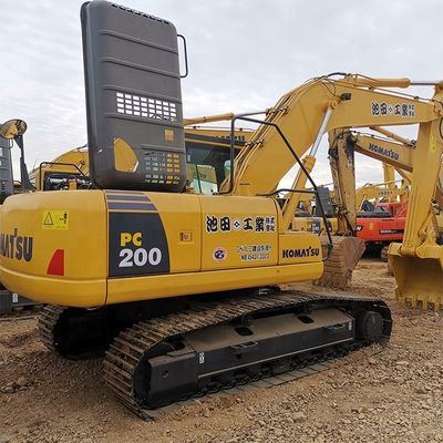 20 Ton Used Komatsu Pc200 Excavator-Second Hand Crawler Excavator 2001-4000 Hours