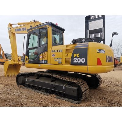 20 Ton Used Komatsu Pc200 Excavator-Second Hand Crawler Excavator 2001-4000 Hours