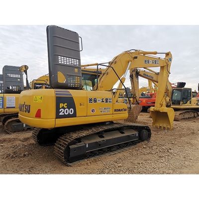 20 Ton Used Komatsu Pc200 Excavator-Second Hand Crawler Excavator 2001-4000 Hours