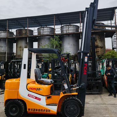 3000 kg Diesel Engine Forklift 3 Ton in Japan Original Komatsu TCM Toyota FD30 FD30T6