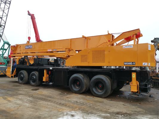 Japan Used Kato 50 Ton Crane NK500 2021 Year 50000 KG Weight 25 Tons Mobile Truck Crane