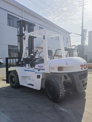 Powerful 7ton TCM FD70 Forklift Japan Original Excellent Condition Diesel Engine