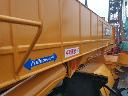Japan Used Kato 50 Ton Crane NK500 2021 Year 50000 KG Weight 25 Tons Mobile Truck Crane