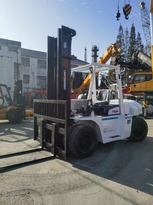 Powerful 7ton TCM FD70 Forklift Japan Original Excellent Condition Diesel Engine