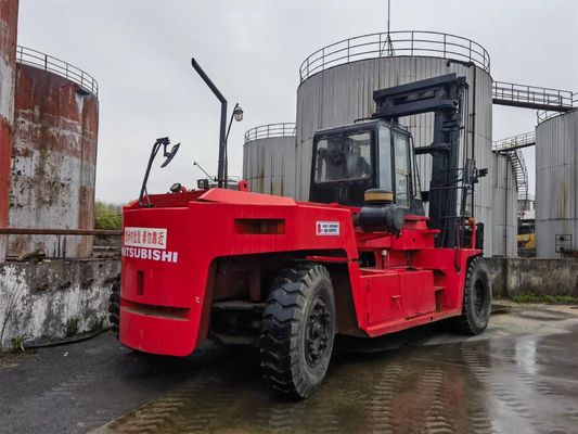 Pre-Owned Mitsubishi FD250 25 Ton Diesel Forklift Overall Dimensions 3254*1086*2000