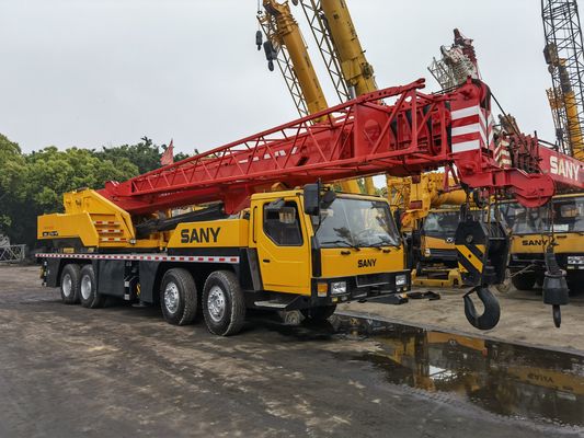 Original 50 Ton Sany QY50 Second-hand Truck Crane 57m Mobile Construction Machinery