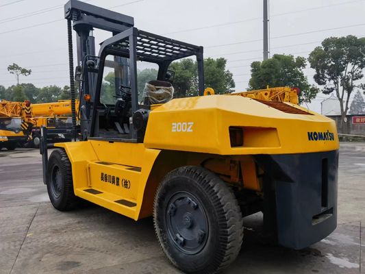 Komatsu 100% Japan Original FD200 20 Ton Second Hand Forklift with Fork Width of 550mm