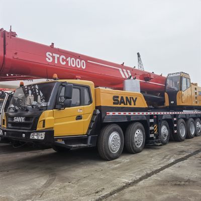 Used SANY STC1000 truck crane with Original hydraulic valve in Original large-scale
