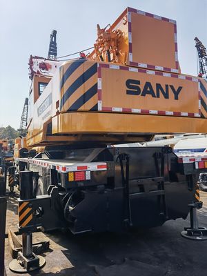 SANY STC800 80 Ton Mobile Car Crane Used Construction Machine All Terrain Mobile Crane