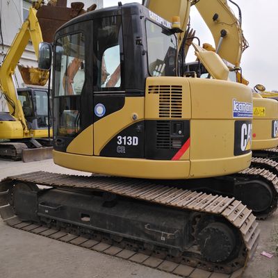 13TON Second Hand Caterpillar 313D Digger Used Cat 312D 313D Crawler Excavator in Shanghai