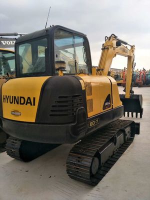 Hyundai 60-7 Crawler Excavator Used Construction Machinery with Low Working Hours