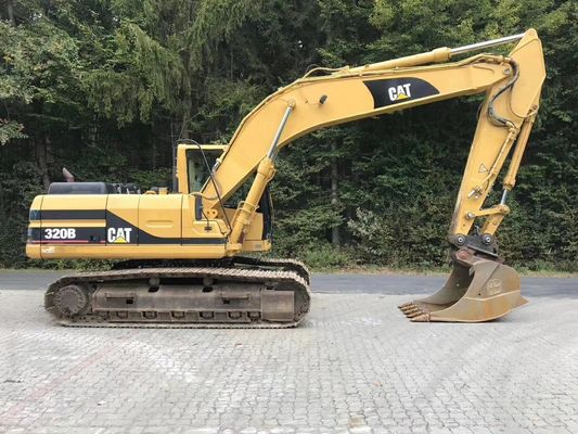 Used Second Hand CAT 320 320B Crawler Caterpillar Excavator 1M³ Bucket Capacity Diagnostic Tools