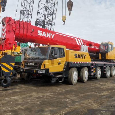 Working Hours 0-2000 200 Ton SANY Mobile Crane Truck with Original Hydraulic Valve