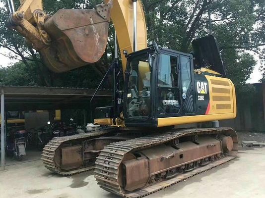 CAT 336E Crawler Used Hydraulic Excavator for Engineering Construction in Good Condition