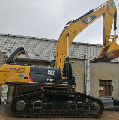 1M³ Bucket Capacity CAT Crawler Excavator 340D2 340 342D2 with 2001-4000 Working Hours