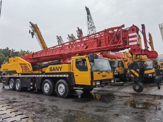 Perfect 50 ton lifting capacity truck crane with original hydraulic pump and cylinder