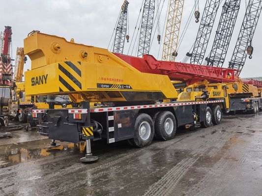 50 Ton Used Truck Crane Sany Stc500 Second Hand Hydraulic Mobile Crane at Affordable