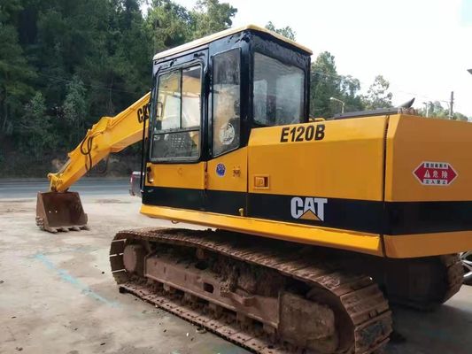 Japan Made Caterpillar E120B Excavator Original Hydraulic Cylinder 12000 KG Machine Weight