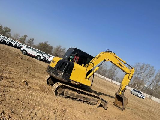 Good Condition Used Hyundai 80 Crawler Excavator with Original Hydraulic Cylinder