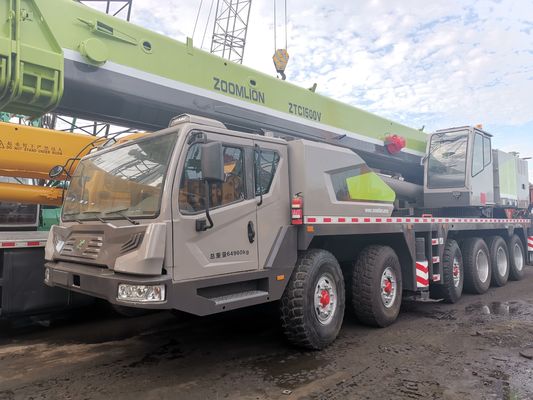 ZTC1500V QY150V 150 Tons Zoomlion Used Mobile Crane Truck with 2001-4000 Working Hours