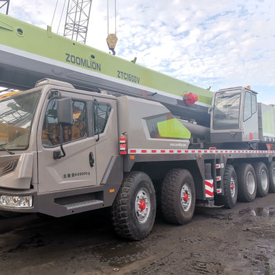 Made ZTC1500 150 Ton Heavy Trailer Telescopic Truck Crane with Max. Lifting Height 42m