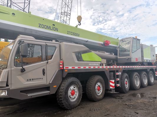 Made ZTC1500 150 Ton Heavy Trailer Telescopic Truck Crane with Max. Lifting Height 42m