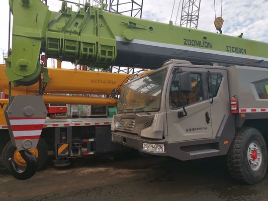 Made ZTC1500 150 Ton Heavy Trailer Telescopic Truck Crane with Max. Lifting Height 42m