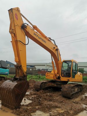 22000 KG Second-hand Hyundai 220 220-5 Hydraulic Excavator 22 Tons Operating Weight