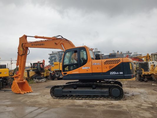 Used Hyundai 220-9s Excavator With 0-2000 Working Hours At Onghua In South Korea