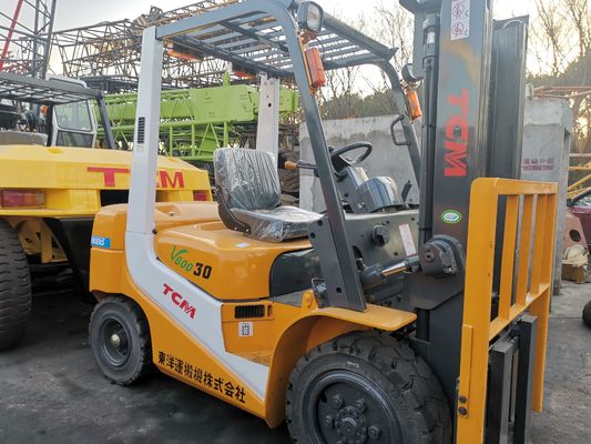 1200mm Fork Width TCM 3 Ton 3.5 Ton Diesel Forklift With ISUZU YANMAR MISUBISHI Engine