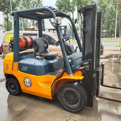 Routine Fork Width Toyota Diesel Forklift 4 Ton with 6m Lifting Height and Japanese Engine
