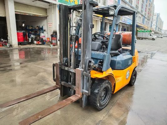 Routine Fork Width Toyota Diesel Forklift 4 Ton with 6m Lifting Height and Japanese Engine