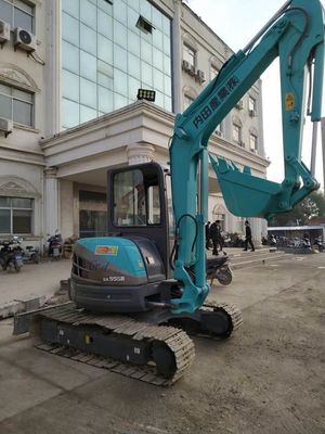 Max. Lifting Load 5.5 ton Kobelco SK55 Used Excavator 95% for KOBELCO in Good Condition