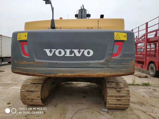 Used Volvo EC250 Hydraulic Crawler Excavator with Low Working Hours in Shanghai