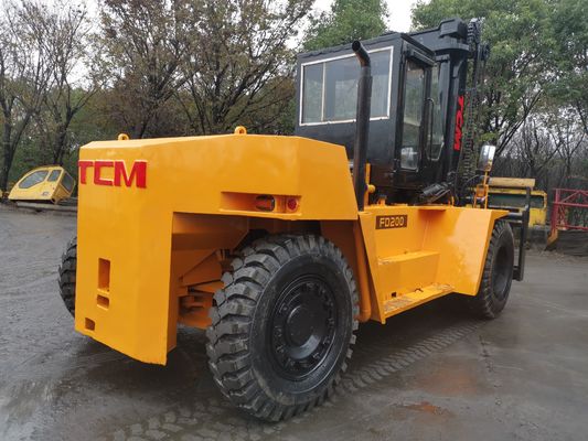 TCM 20 Ton Diesel Forklift FD200 FD250 for Container Heavy Duty in Good Condition