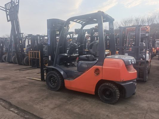 Used Japan Toyota FD25 Diesel Forklift with Routine Fork Length and at Affordable
