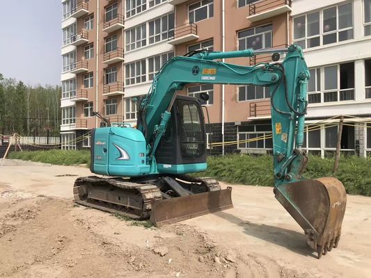 Second Hand Kobelco SK70SR Used Crawler Excavator With 3 Ton Rated Loading Capacity