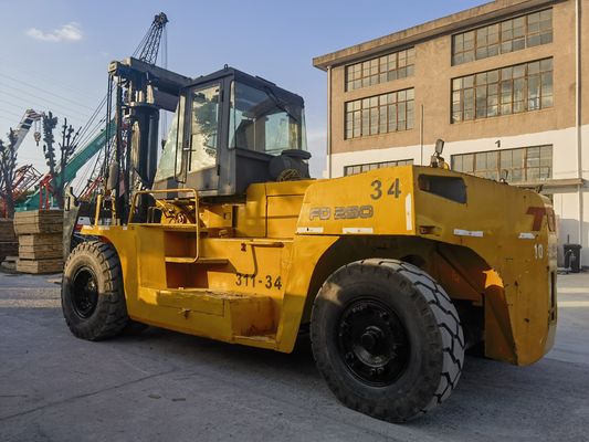 Japan Made TCM FD250 25 Ton Used Diesel Forklift for Material Handling
