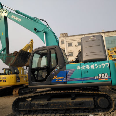 3 Ton Rated Loading Capacity Kobelco SK200 Excavator Affordable 20 TON Used Excavator
