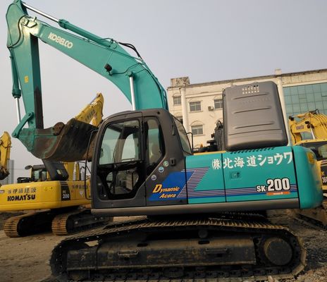 3 Ton Rated Loading Capacity Kobelco SK200 Excavator Affordable 20 TON Used Excavator